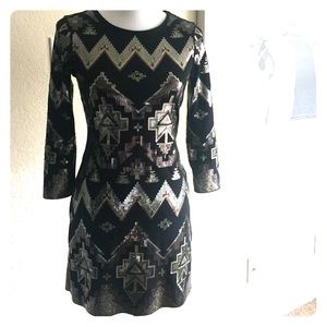 Express sequined dress